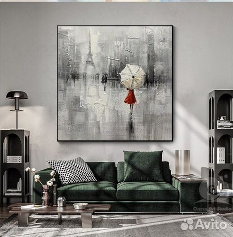 Картина маслом на холсте ручная работа