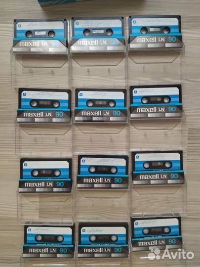 Аудиокассеты Maxell ln90 DVD