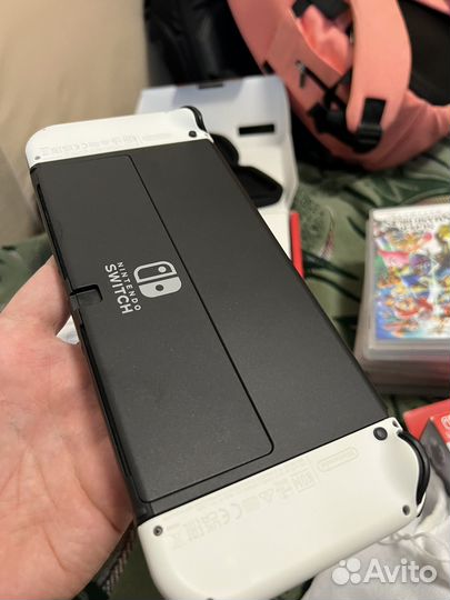 Nintendo switch oled + игры