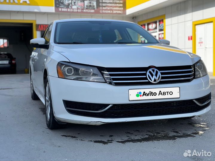 Volkswagen Passat (North America) 2.5 AT, 2012, 244 000 км