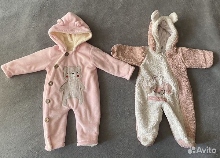 Комбинезон плюшевый 62