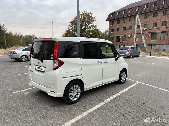 Toyota Roomy 1.0 CVT, 2017, 154 300 км