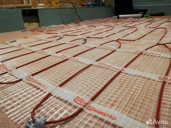 Монтаж теплого электрического пола
