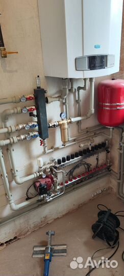 Монтаж системы отопления