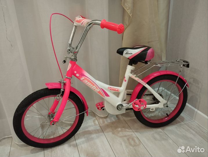 Детский велосипед для девочки 16