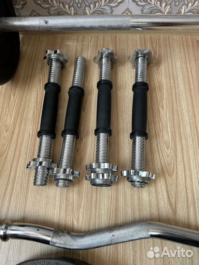 Штанга гриф блины бу torneo