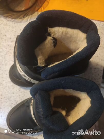 Сапоги зимние для мальчика 30размер