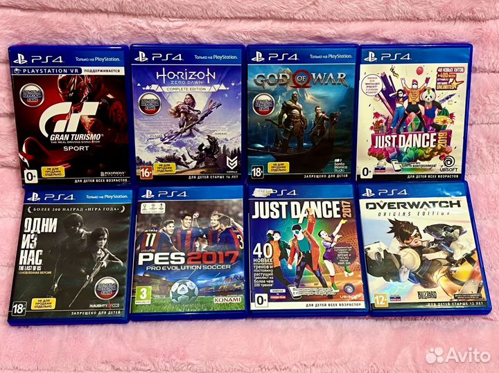 Игровые диски для Sony playstation 4 PS4 slim-pro