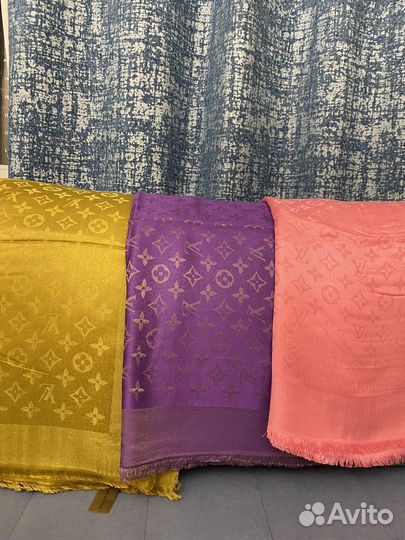 Шарфы платки палантины louis vuitton