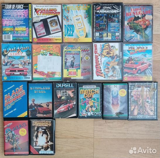 Официальные лицензионные игры для ZX Spectrum