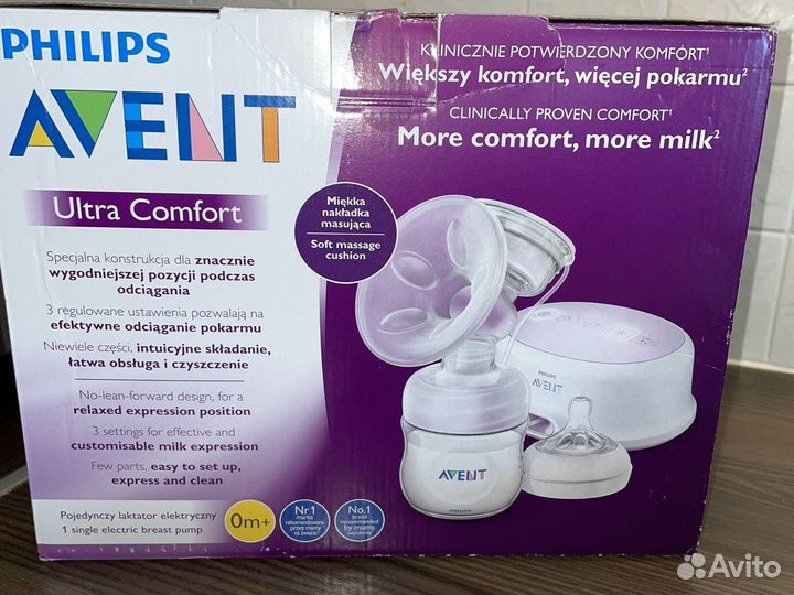Молокоотсос электрический Avent
