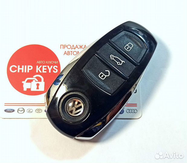 Smart ключ зажигания Volkswagen Touareg / Keyless