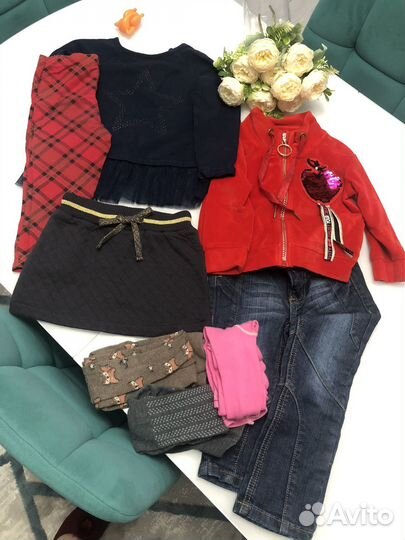 Пакет вещей на девочку 92