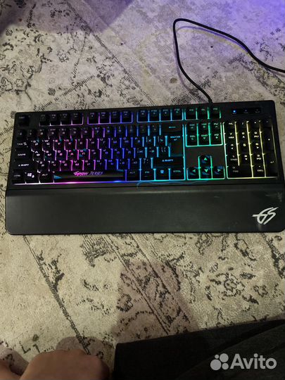 Игровая клавиатура rgb мембранная