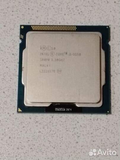 Процессор intel core i5-3550