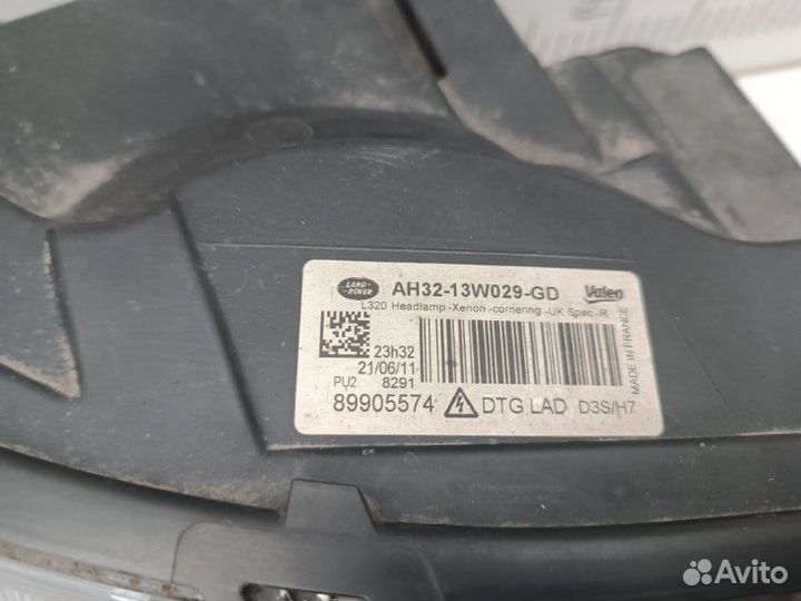 Фара правая Land Rover Range Rover Sport L320