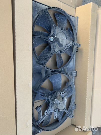 Вентилятор охлаждения mitsubishi lancer 9