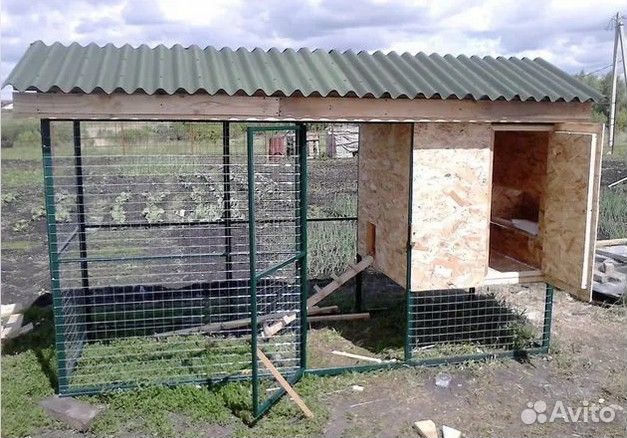 Курятник для кур, кроликов