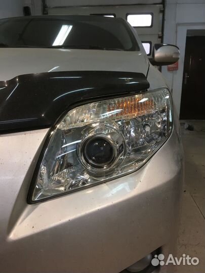 Toyota Fielder восстановление фар