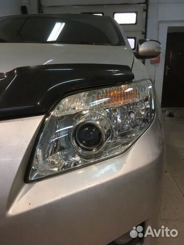 Toyota Fielder восстановление фар