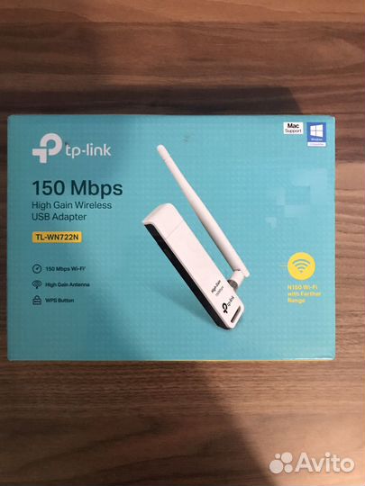 Wi-Fi Адаптер TP-link TL-WN722N