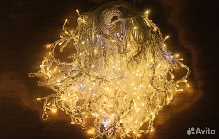 Гирлянда бахрома 25м
