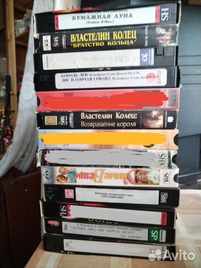 Видеокассеты vhs
