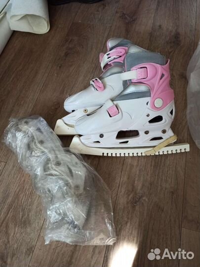 Коньки и ролики 2 в 1