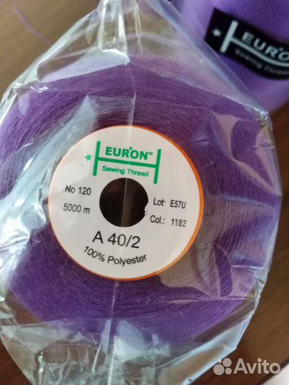 Нитки швейные 100 PE 40/2