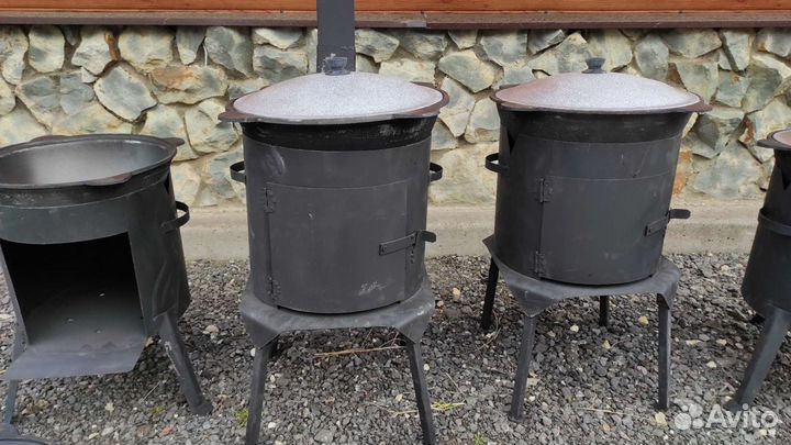 Казан+печь