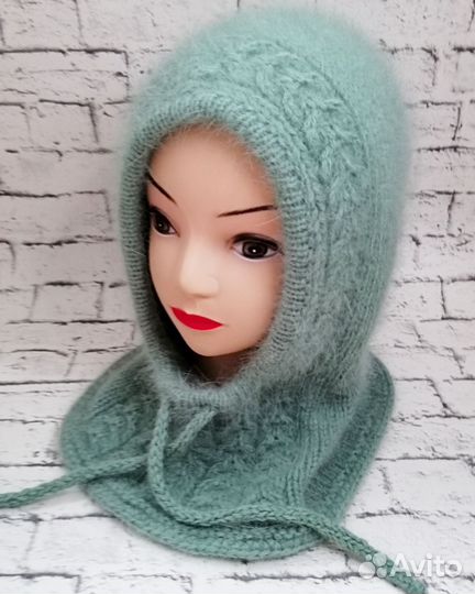 Капор из пуха норки