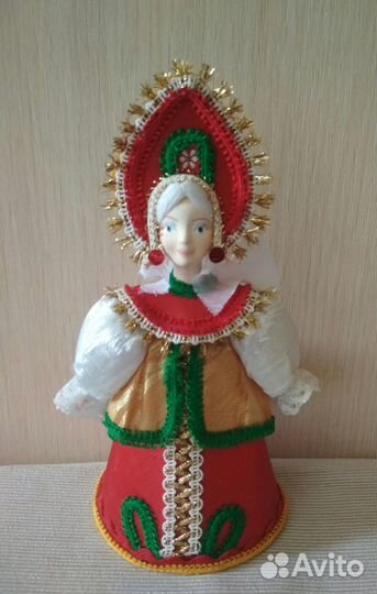Кукла сувенирная фарфоровая / Потешный промысел