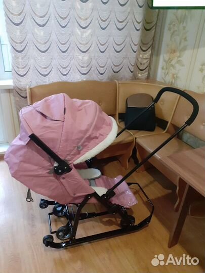 Санки коляска Nika Kids