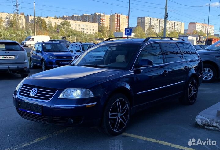 Volkswagen Passat 1.8 AT, 2004, 299 500 км