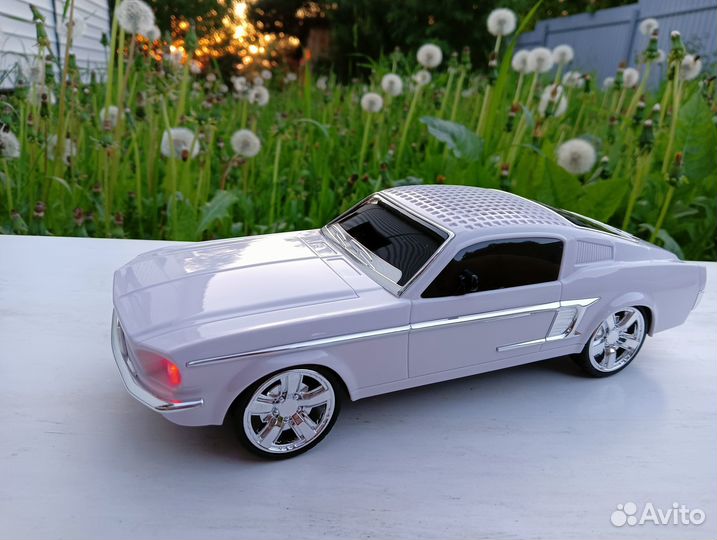 Беспроводная Bluetooth колонка машинка