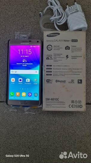 Samsung Galaxy Note 4 SM-N910C, 3/32 ГБ