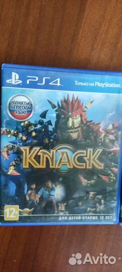 Продаю игру на Ps 4 Knack