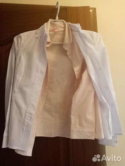 Рубашки для девочки в школу