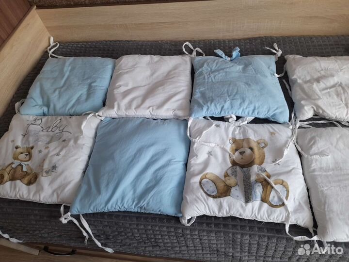 Бортики в детскую кроватку