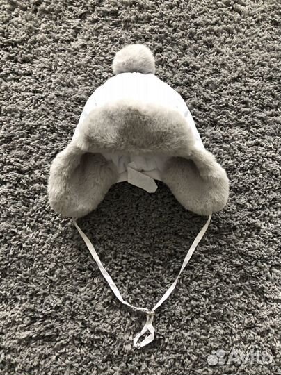 Шапка (ушанка) зимняя для девочки