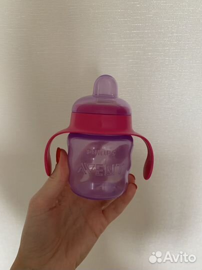 Бутылочки и поильники avent авент