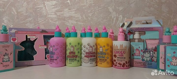 Детские гели наборы духи