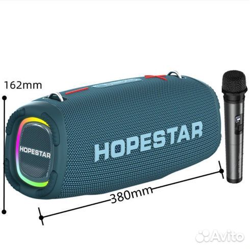 Портативная колонка Hopestar A6 Max 80W TWS blue