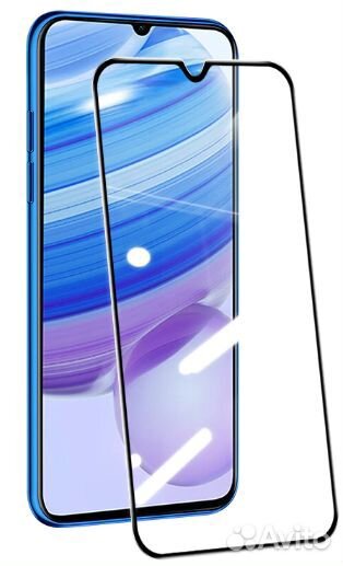 Защитное стекло 10D для Xiaomi Redmi 8A 2 шт