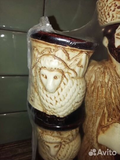 Посуда сувенирная кувшин со стаканами для вина