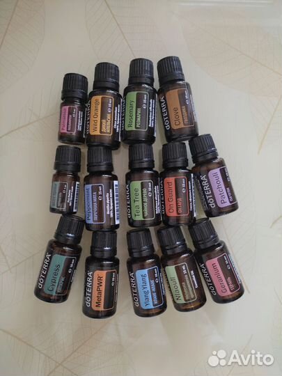 Новые эфирные масла doTerra онгард гвоздика герань