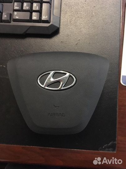 Подушка Airbag водителя Hyundai Solaris 2