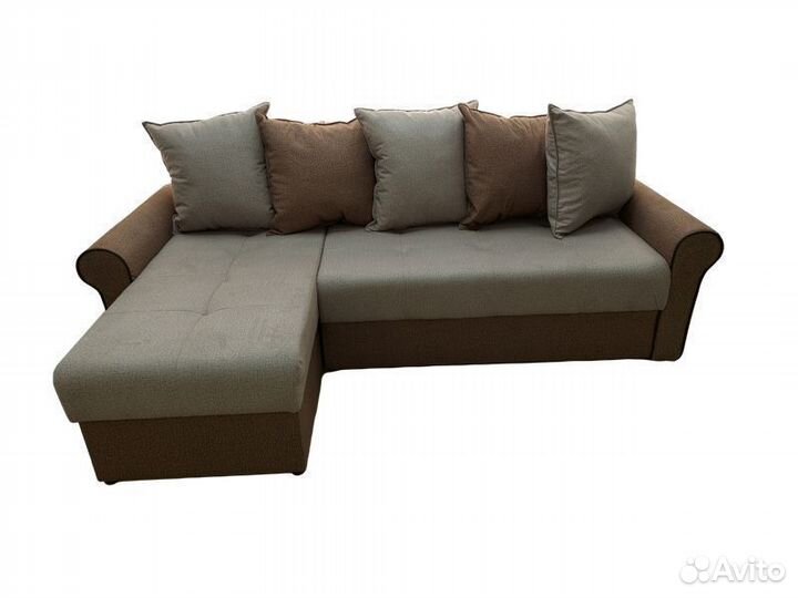 Диван Атланта 4-4 с оттоманкой