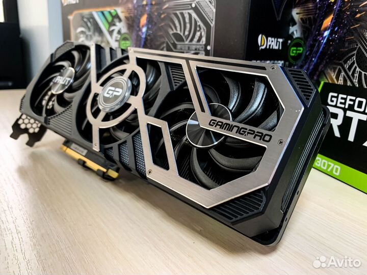 Видеокарта Palit GeForce RTX 3070 GamingPro 8GB