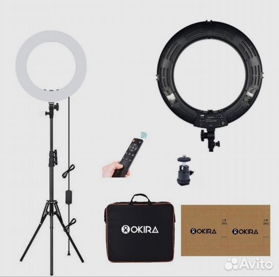 Лампа кольцевая okira LED ring 480 SM 1888 III